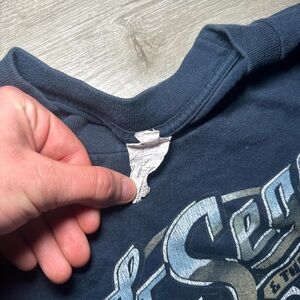 Navy Graphic Sweatshirt